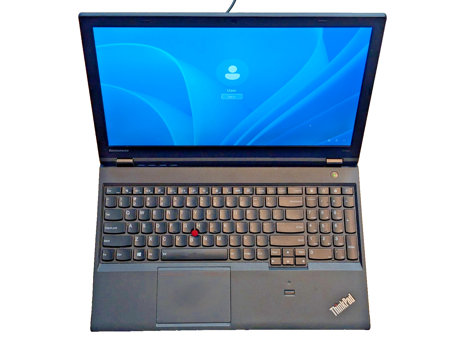 Windows 11 Pro 15.6 Lenovo ThinkPad T540p i7-4700MQ 2.40GH 16GB RAM