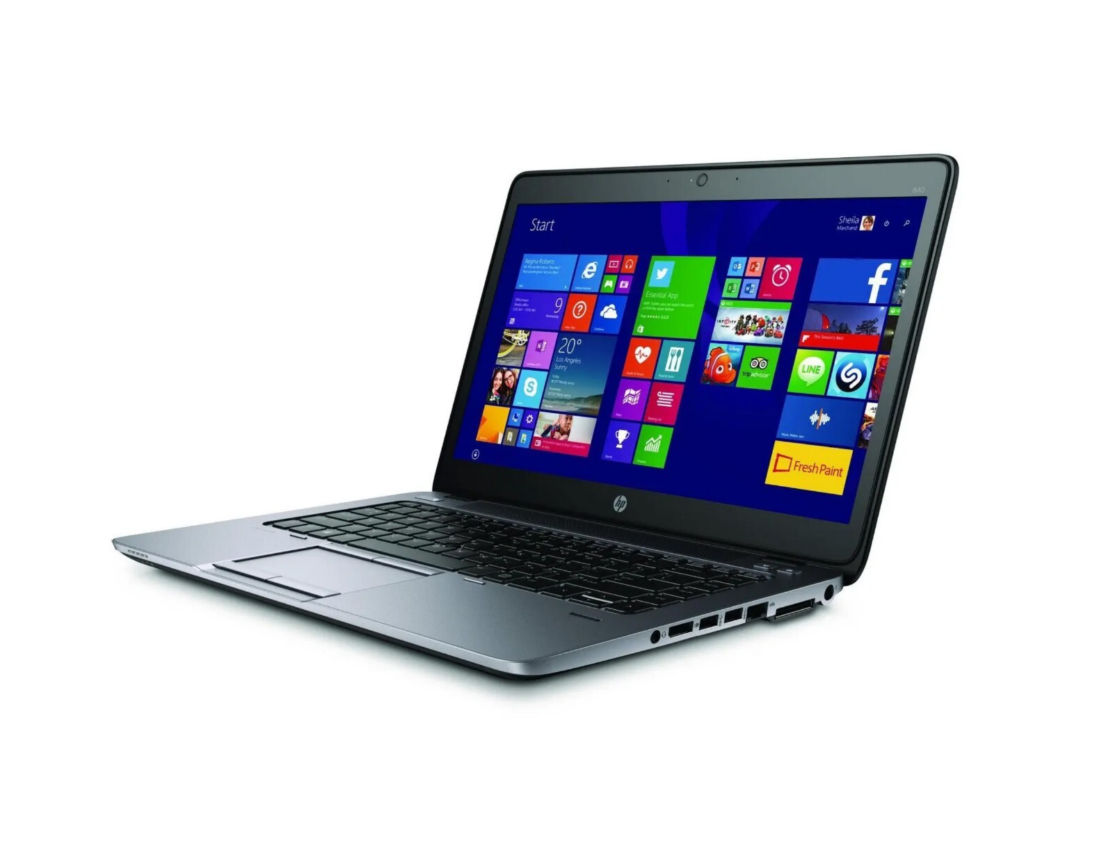 HP Elitebook 840 G2 14″ Laptop Intel Core i5 2.30 GHz 8 GB 128 GB SSD W10P