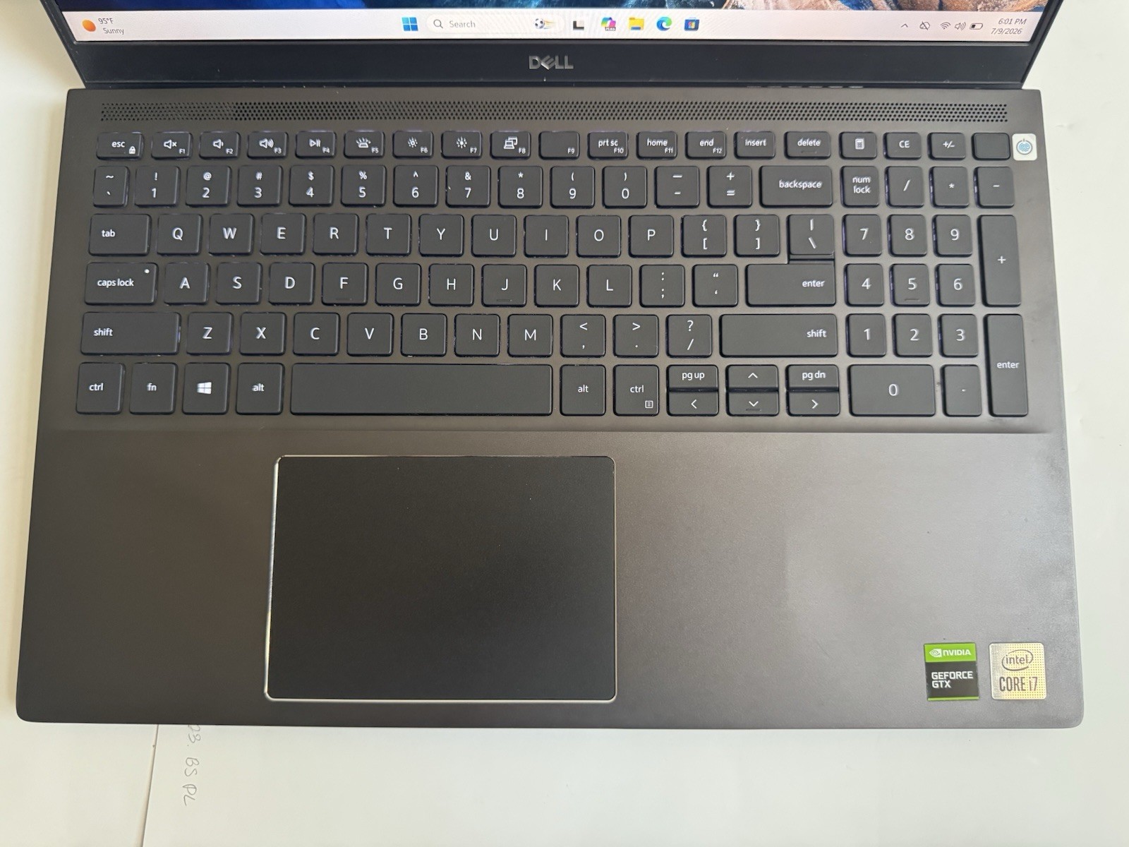 Gaming! Dell Vostro 7500 15.6 FHD i7-10750H 16GB RAM 256GB Win 11 GTX 1650 Ti