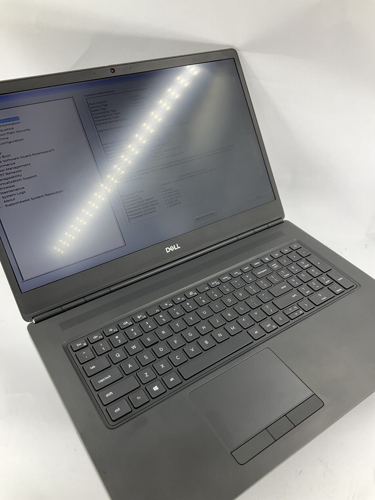 Dell Precision 7750 17.3″ Core i7-10850H 256GB 16GB Win 11 Pro T1000