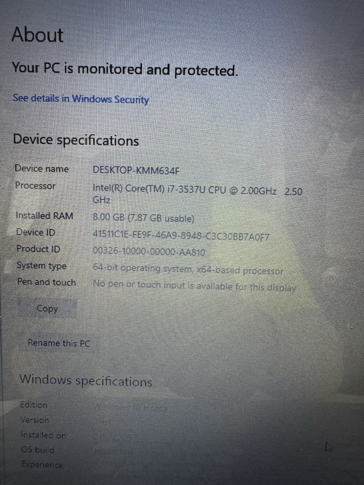 Dell Inspiron 17R 5721 Laptop Used