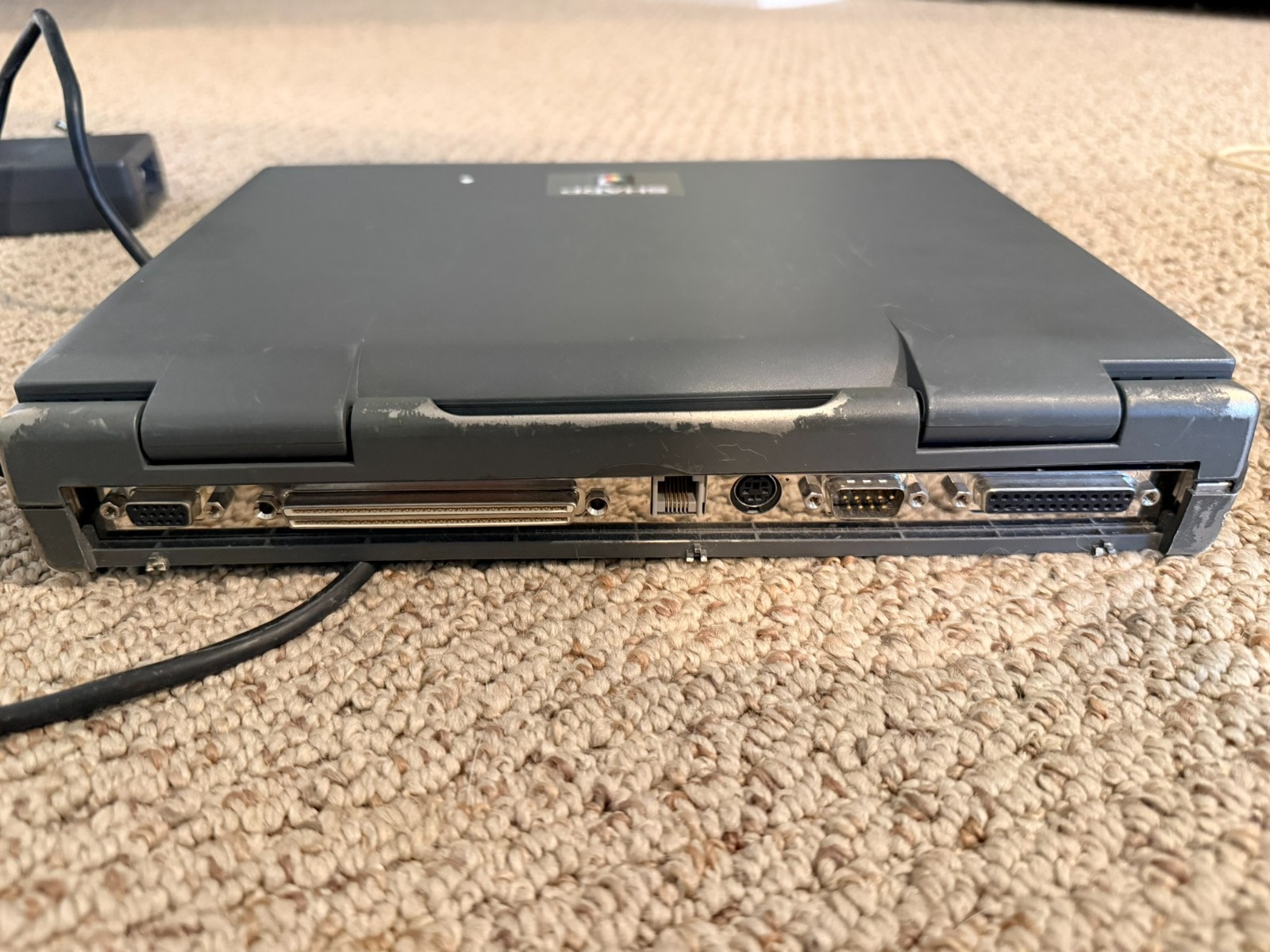 Vintage Sharp Notebook PC 8150 Used , Works Modem , Hard Drive PC Card Slot