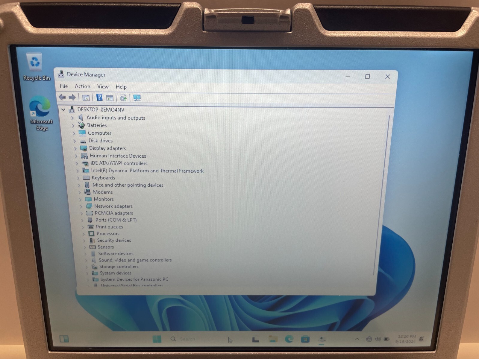 Panasonic Toughbook Cf-31 MK4 i5 27.GHz 16GB 240GB SSD 4G NON-TOUCH Windows 11