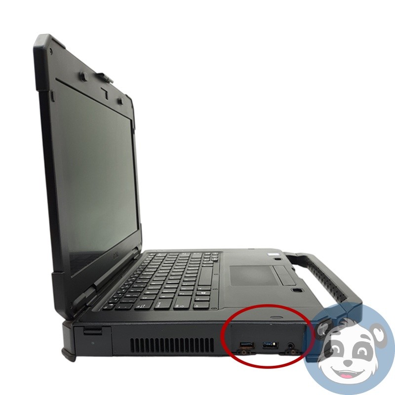 Lot of 2 DELL Latitude 5424 Rugged, i5-8350U, No RAM/SSD/BATT/AC, “For Parts”