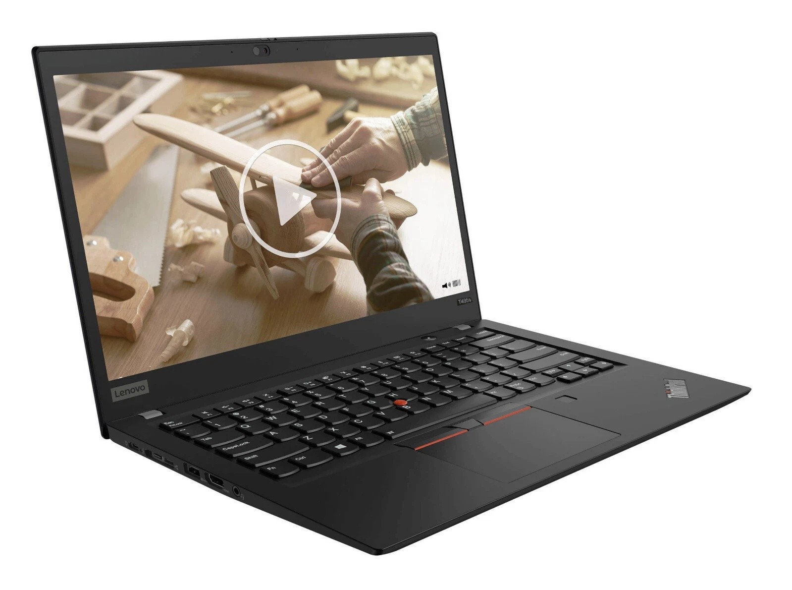 Lenovo Thinkpad T495s AMD Ryzen 5 8GB 256G SSD 14″ Radeon Vega 8 2G Video Card