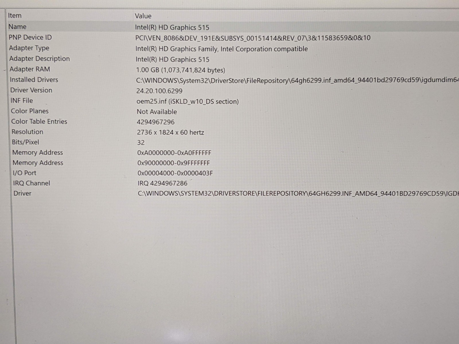 MS Surface Pro 4 1724 12.3″2736×1824 TOUCH m3-6Y30 900MHz 4GB 128GB SSD Win10Pro