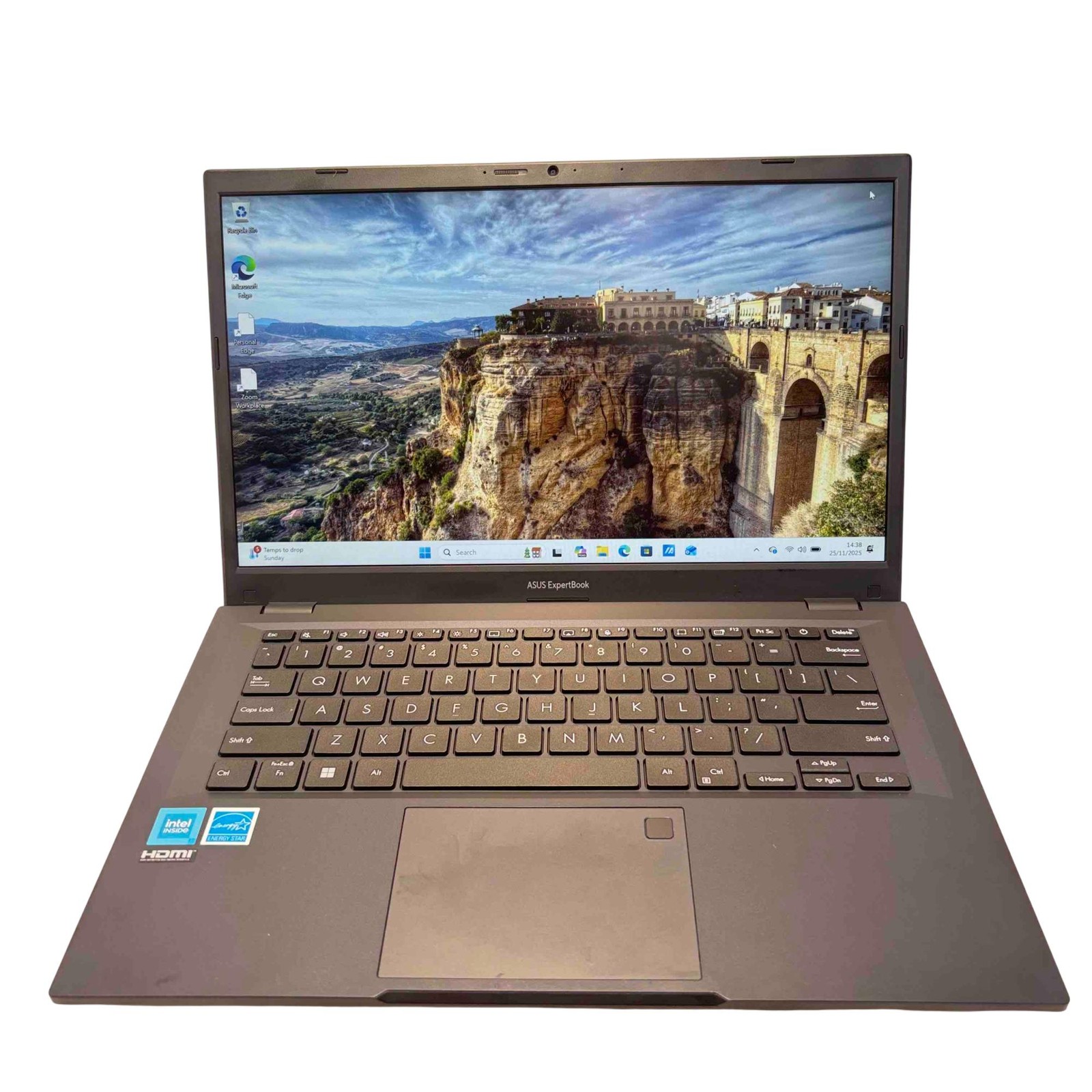 ASUS ExpertBook Laptop B1402CG Win 11 Intel N100 0.8 GHz 4GB RAM 128GB SSD 14″