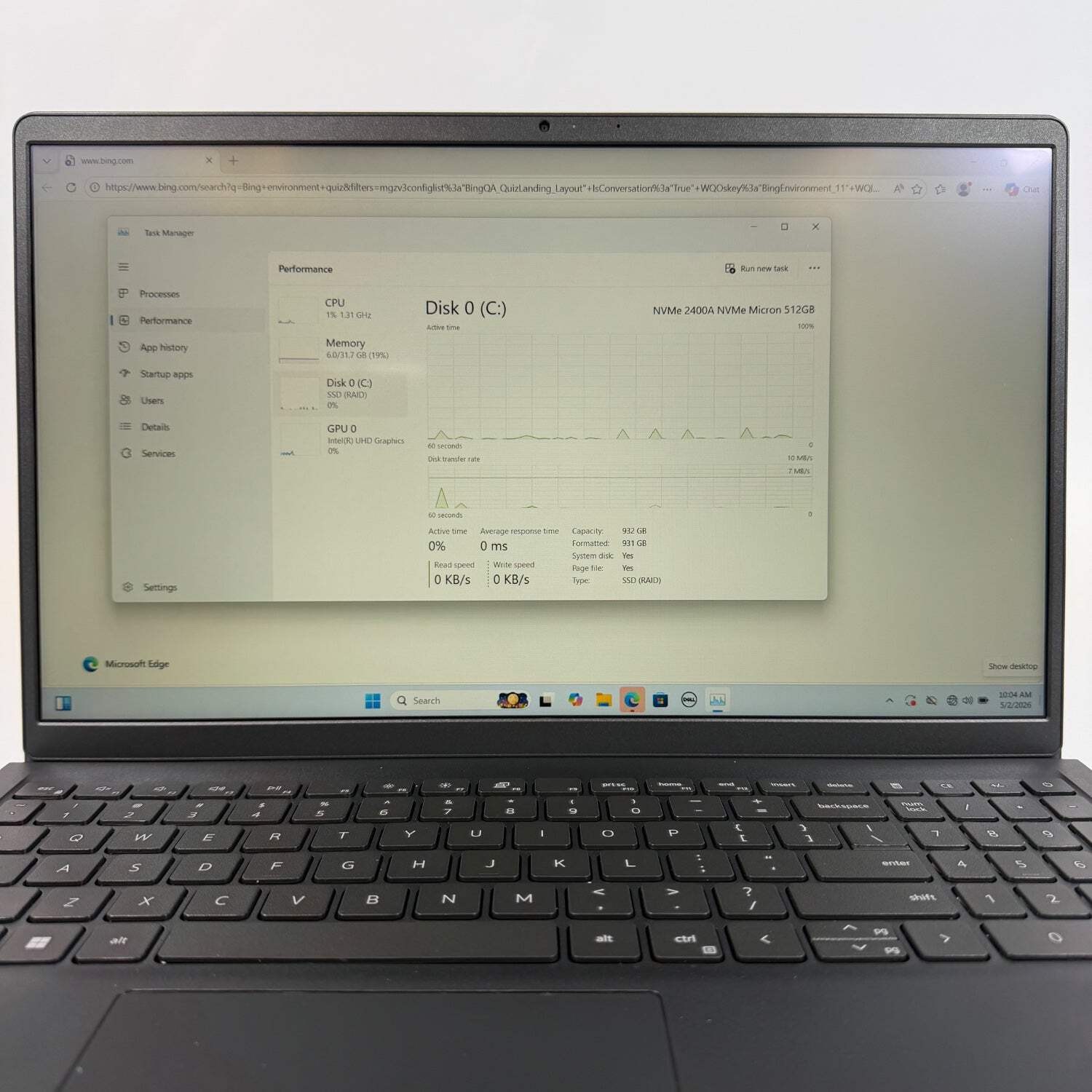 Dell Inspiron 15 3520 15.6″ i5-1235U 1.3GHz 32GB RAM 1TB SSD
