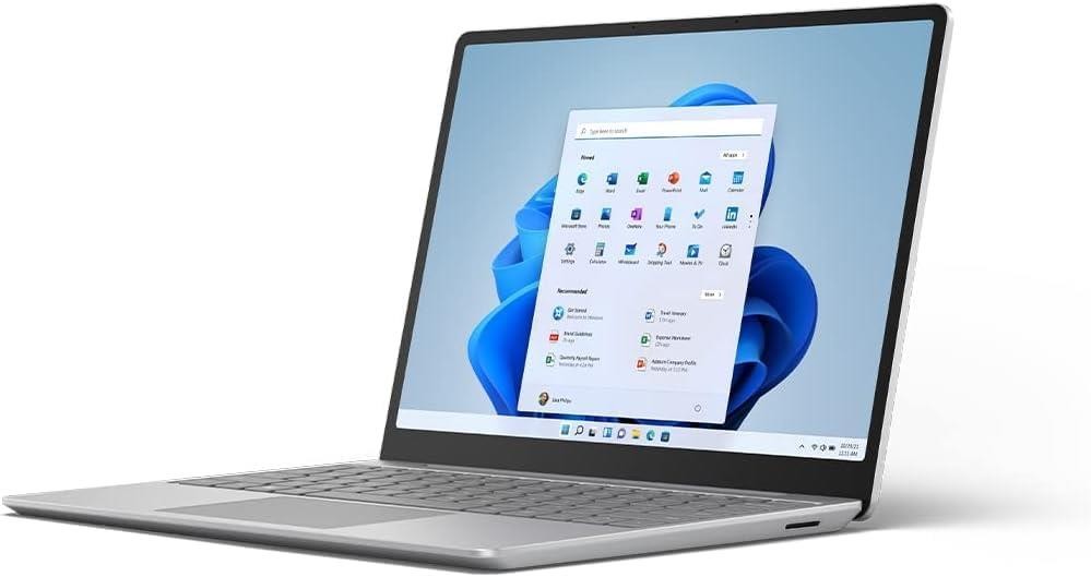 Microsoft Surface Laptop Go 12.4″ i5-1035G1 1.0GHz 16GB RAM 256GB SSD, Good