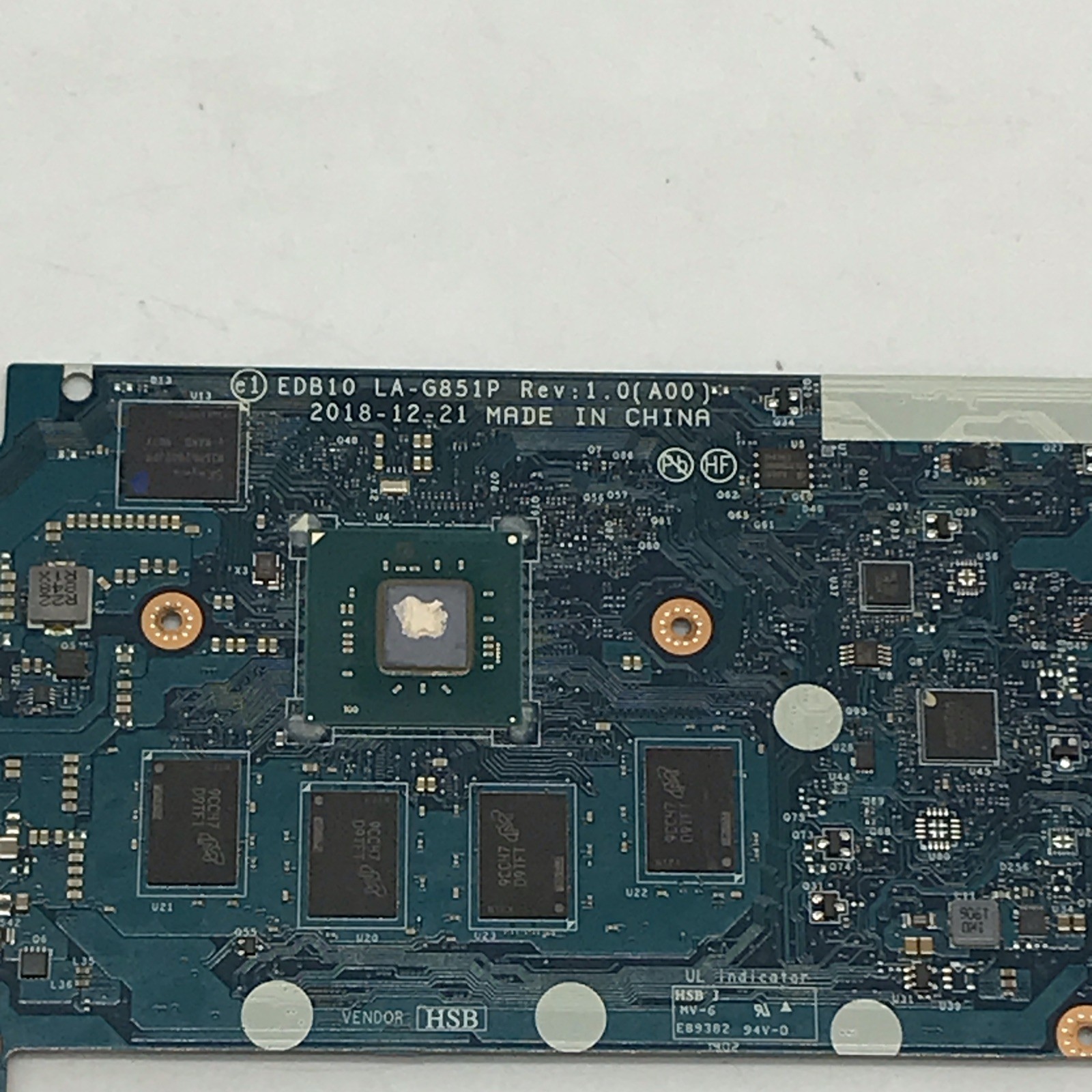Dell 3100 2 in 1 Motherboards w/ DB – No WFC – MPN0RR2K1H N4000 – 4/32GB