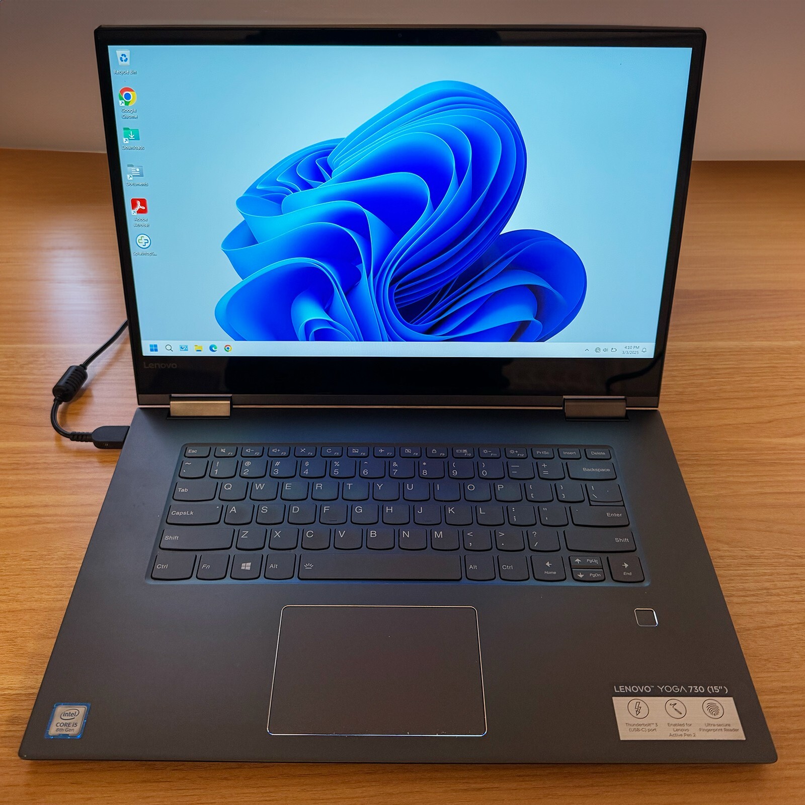 15.6″ Lenovo Yoga 730 1.6GHz Intel i5 Processor 8GB Memory 256GB SSD Window 11