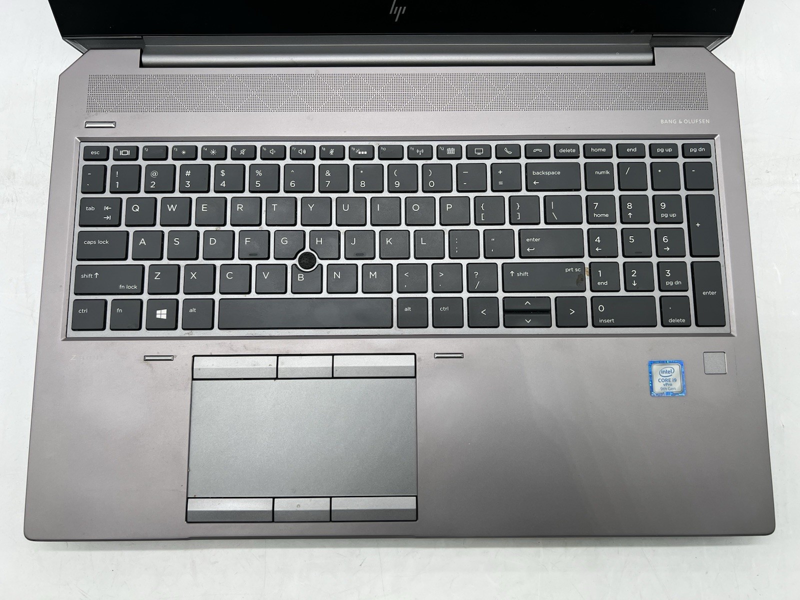 HP ZBook 15 G6, i9-9880H, @2.30GHz, 48GB RAM, 1TB HDD & 512GB NVMe-No OS/AC