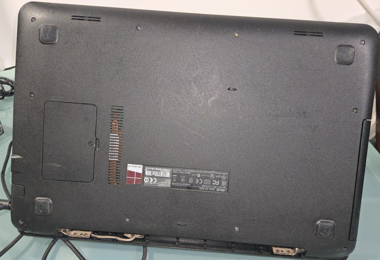 ASUS R556L INTEL CORE I7-4510U@2.60GHz 8GB RAM, 500gb Hdd, Win 10 READ!