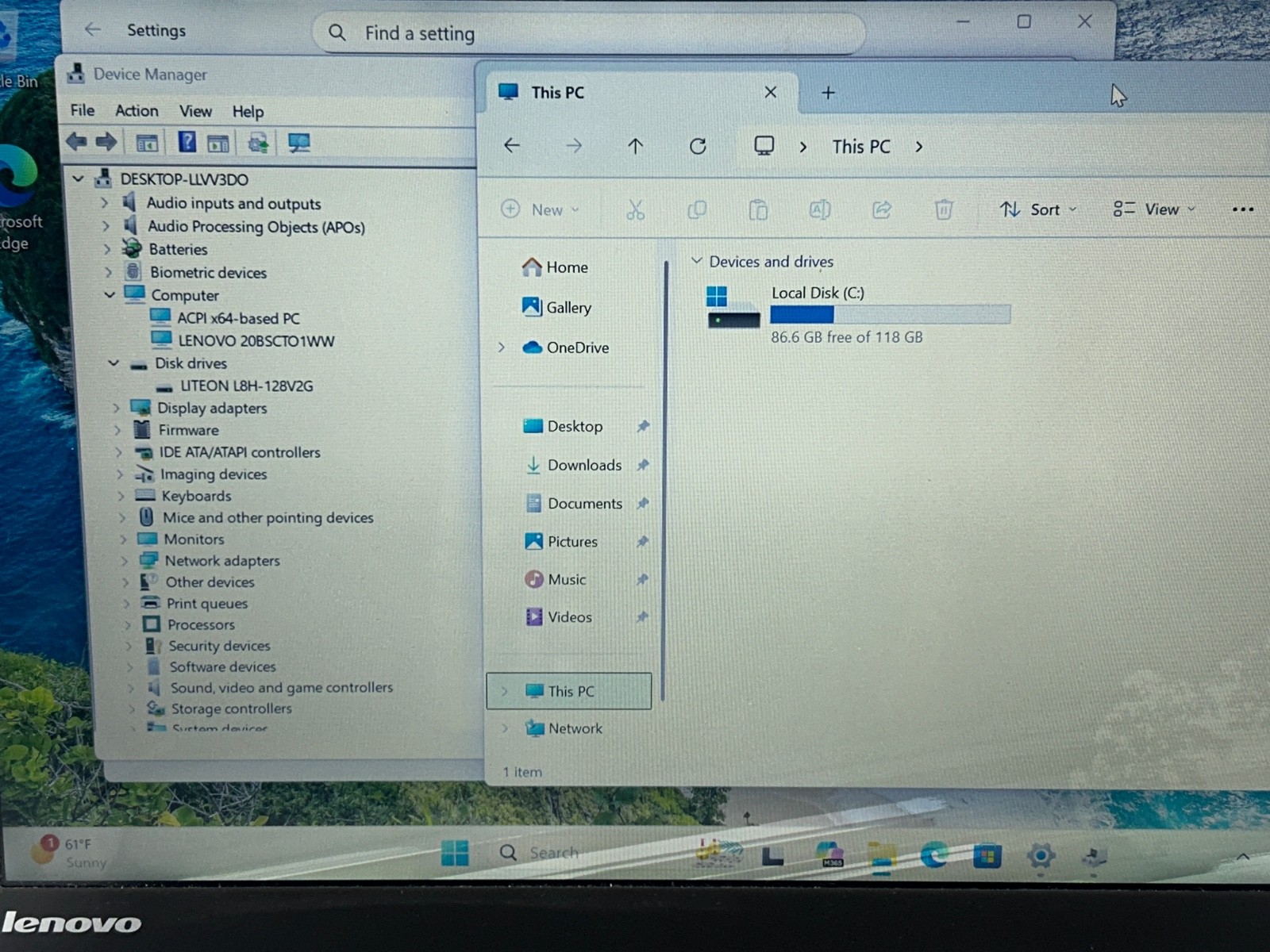 Lenovo ThinkPad X1 Carbon 3rd Gen 14″ i5-5300U 2.30GHz 8GB 128GB SSD Win 11 Pro