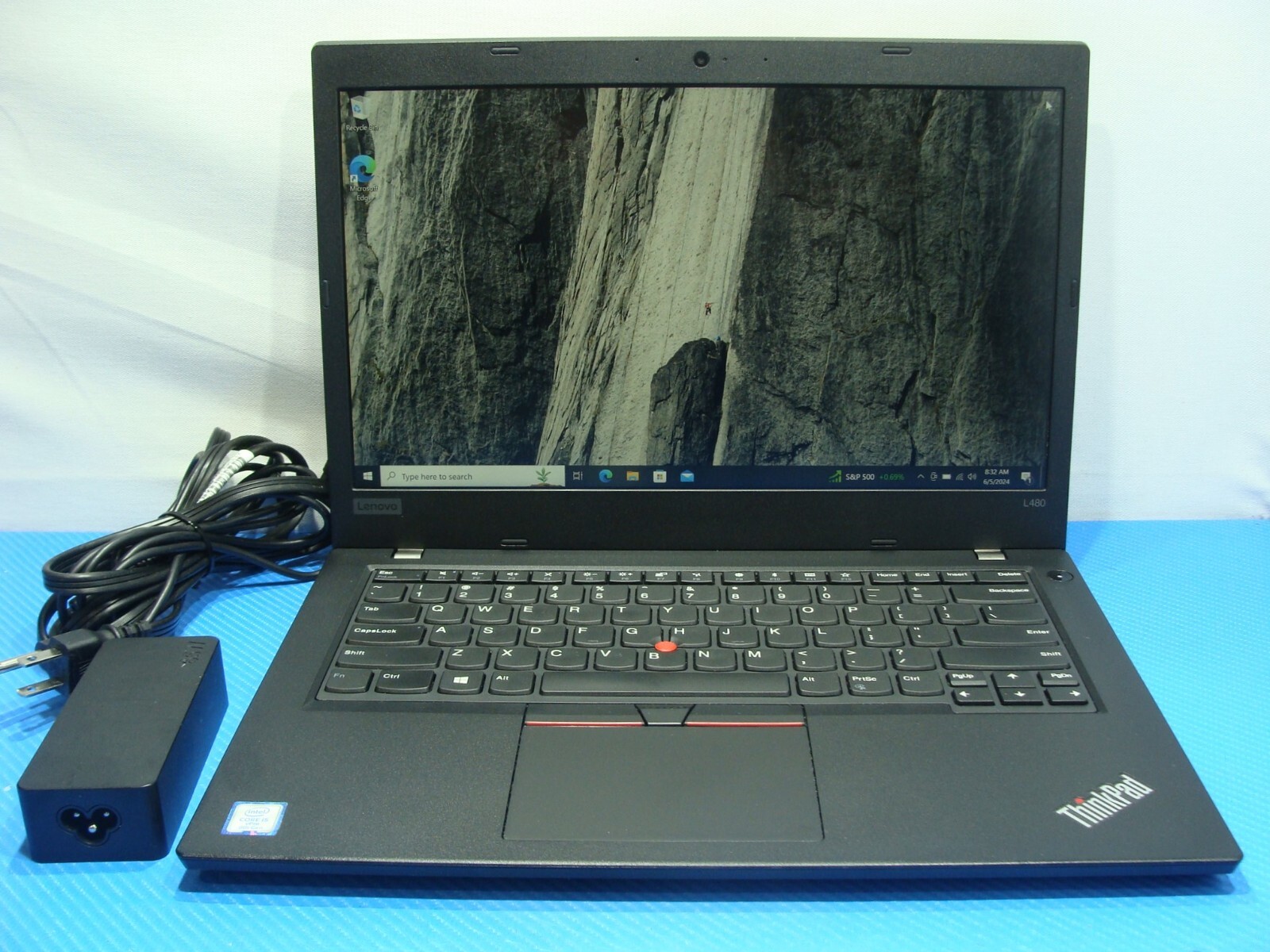 Lenovo ThinkPad L480 14″ FHD i5-8550U 1.7GHz 8GB 256GB GREAT Battery Win 10 Pro