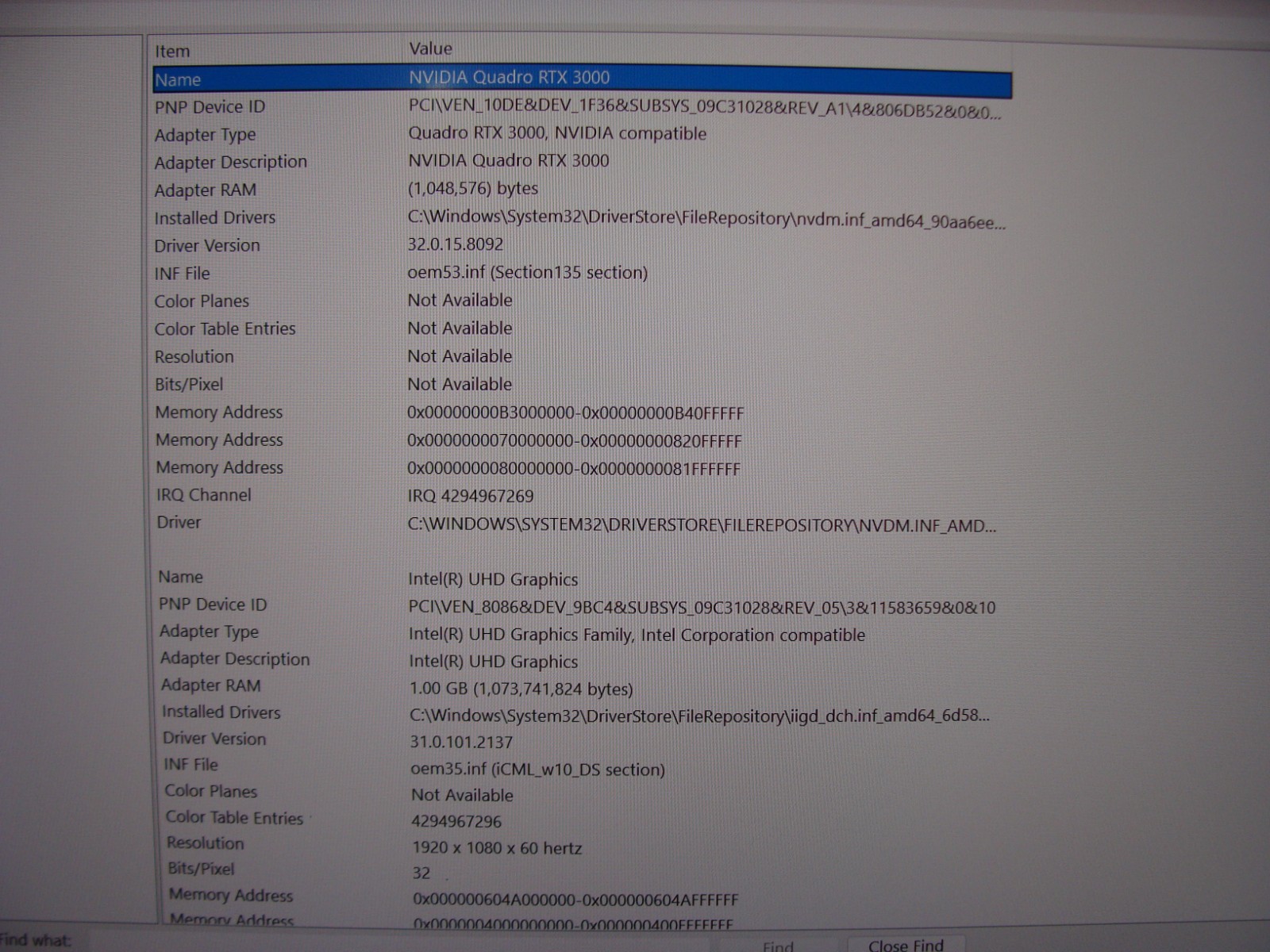 Dell Precision 7550 Workstation 15.6″ FHD i7-10750H 2.6GHz 32GB 512GB RTX 3000