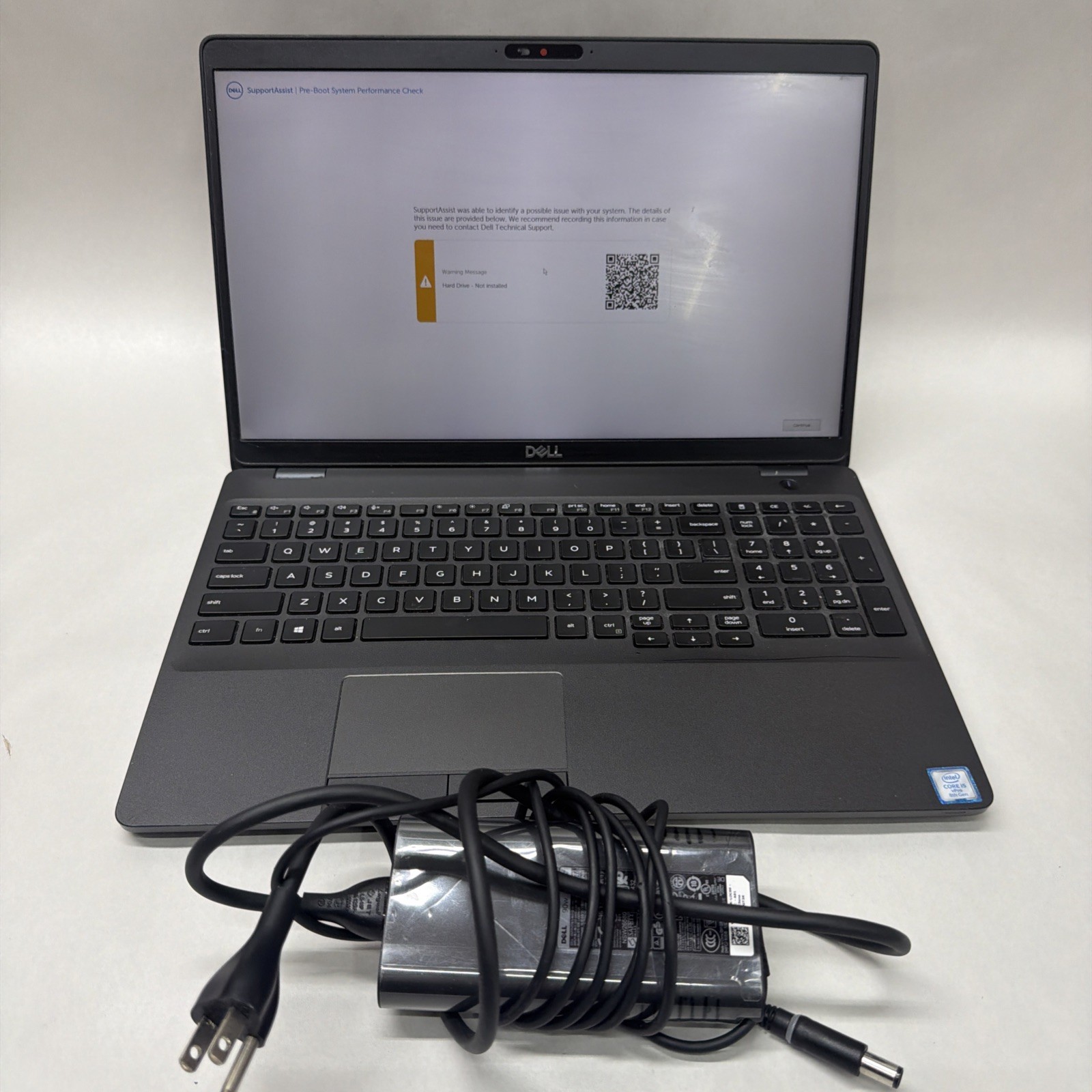 Dell Latitude 5500 Laptop Intel Core i5 8365U Quad-Core 8GB DDR4 RAM NO SSD