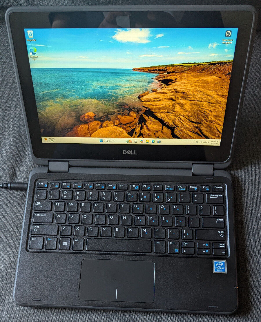 Dell Latitude 3190 2-in-1 – 8GB RAM, 128GB SSD, Touchscreen, Win11 (Bad Battery)