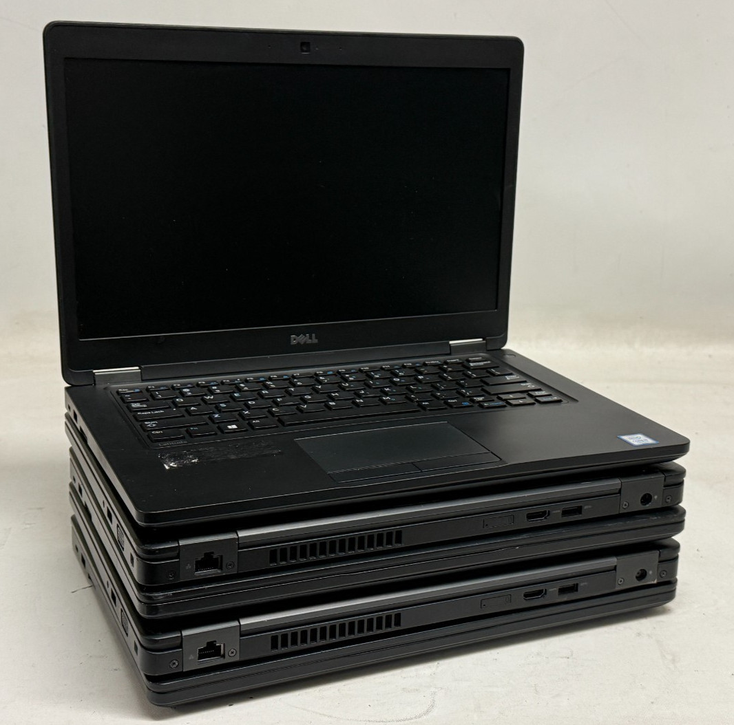 Dell Latitude 5480 14″ (i5-7300u 2.60GHz – 8GB RAM – NO OS/HDD) – Lot of 5