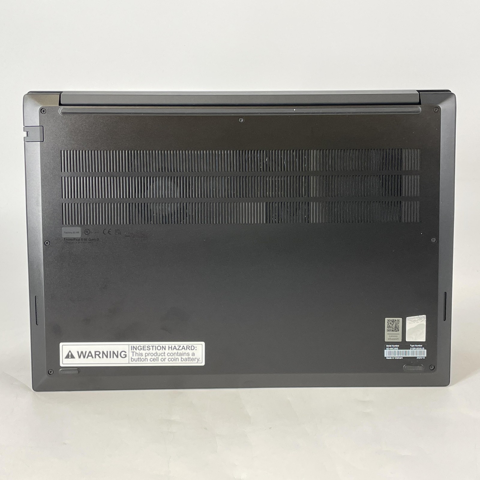 Lenovo ThinkPad E16 Gen 3 FHD+ 1.5 GHz Ultra 5 225U 16GB 256GB SSD Excellent