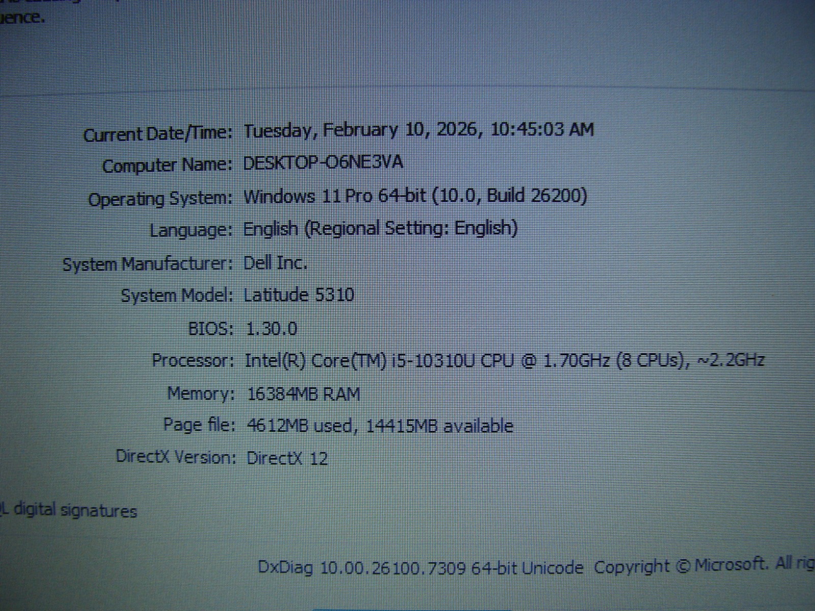 Dell Latitude 5310 13.3″ HD i5-10310U 1.7GHz 16GB 256GB Windows 11Pro +Charger