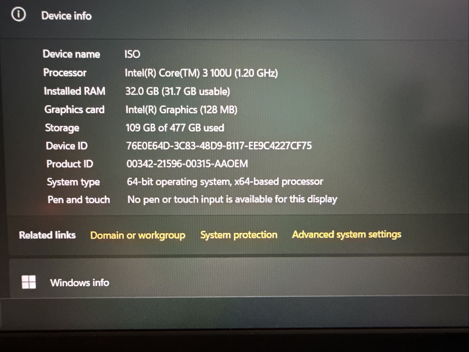 Dell 15 DC15250 15.6″ Intel Core 3 100U 8GB DDR4 512GB SSD Windows 11 Home