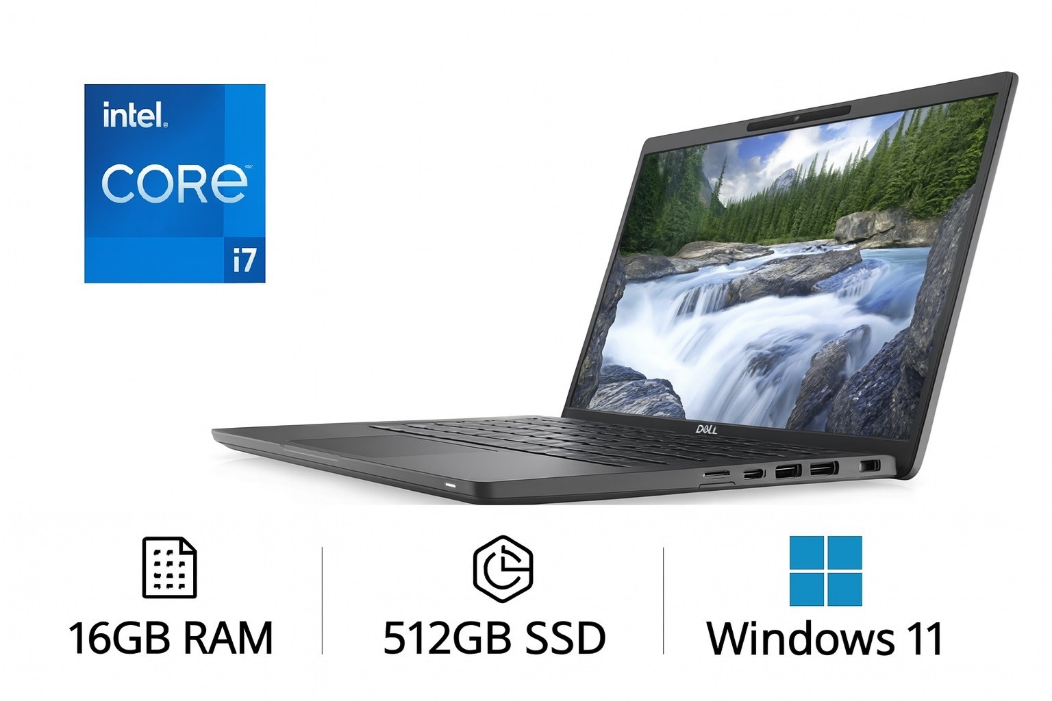 Dell Latitude 7320 i7-1185G7 16GB RAM 512GB SSD 13.3″ FHD Win 11 Pro Laptop