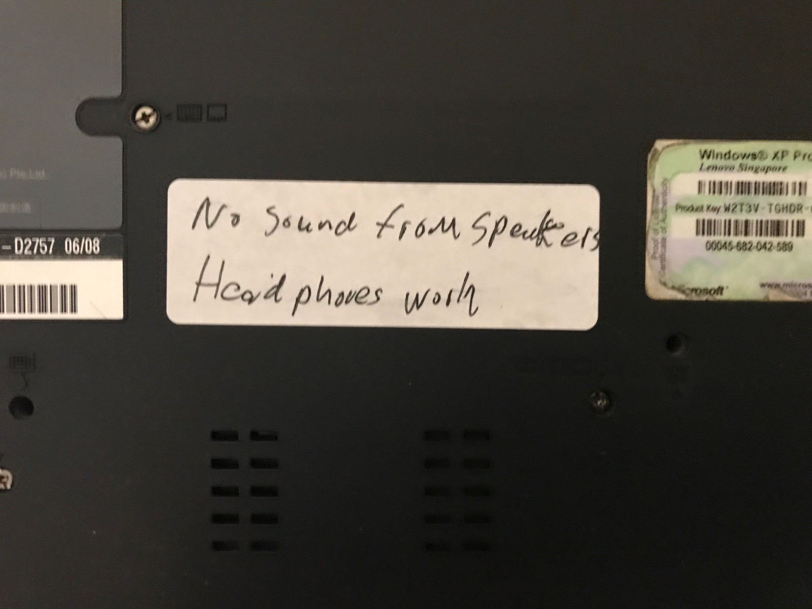 IBM Thinkpad T60 14″ – ATI gpu, XGA, 1.8ghz, 2gb RAM, 80gb HDD, w/charger – read