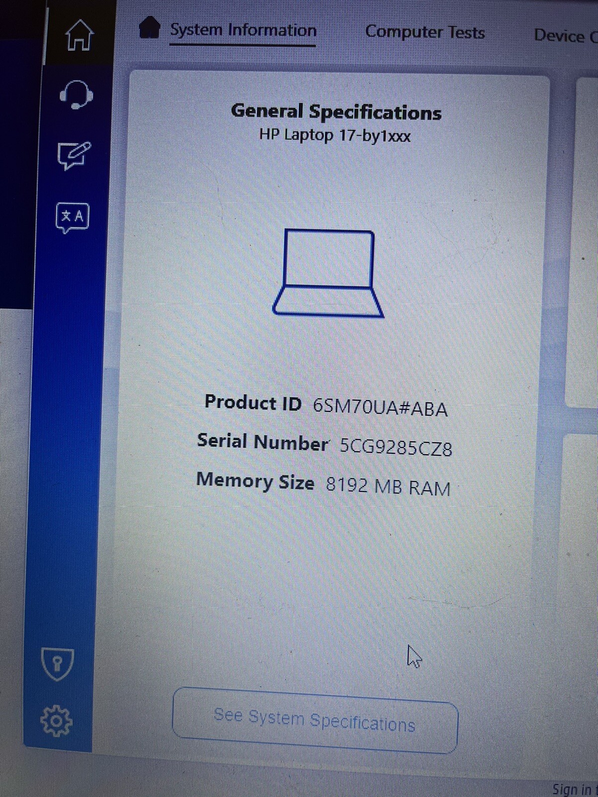 HP 17.3 HD Notebook i3 8145U 1 TB SSD 500 GB HD 8GB HD 8GB RAM 256GB SSD WIN 11
