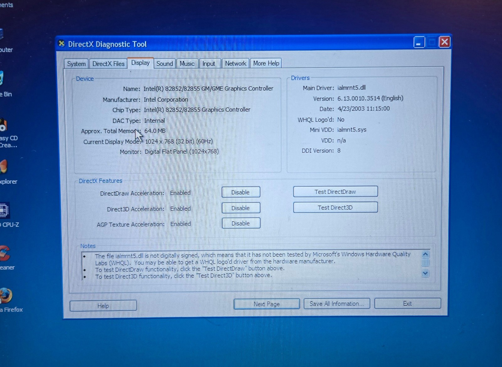 Vintage Averatec 5110H (Intel Pentium M @ 1.3 GHz, 512 MB RAM, WinXP Pro SP3)