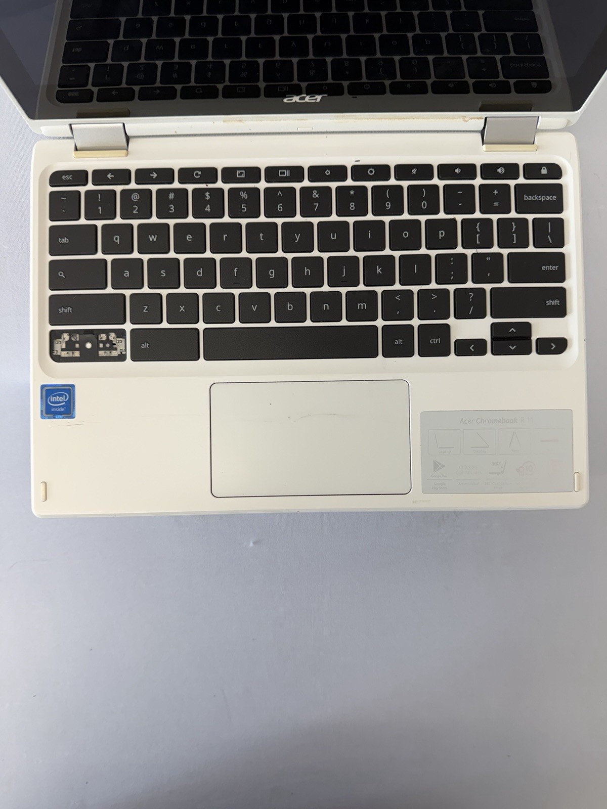 Acer Chromebook R11 CB5 132T Laptop – Good Screen – Intel Celeron N3060-Read Des