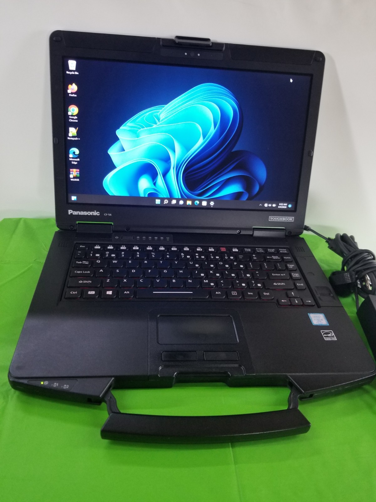 Panasonic Toughbook CF-54 MK3 i5-7300U 16GB 512 SSD, TouchScreen Win 11 Pro