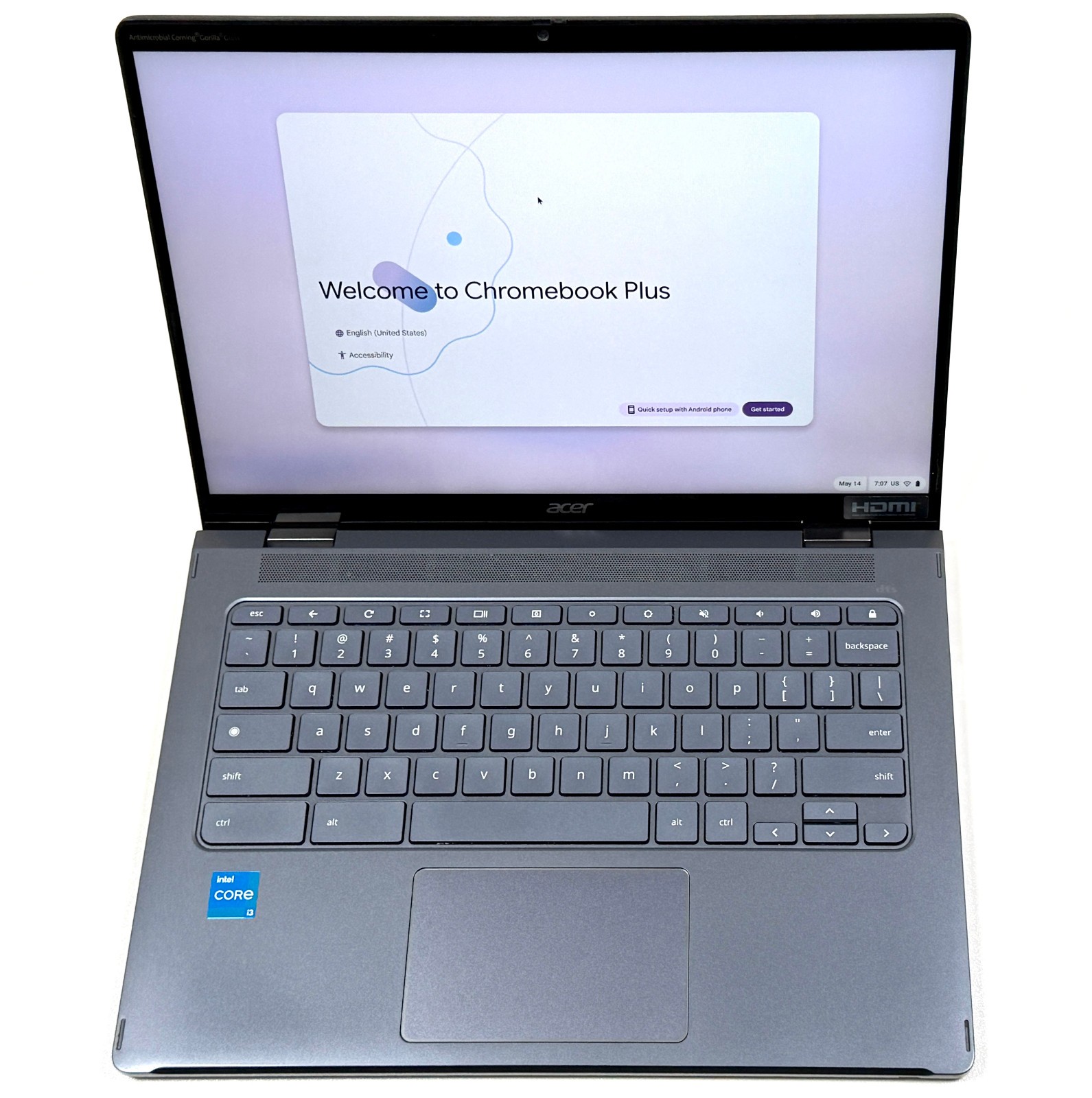Acer Chromebook Spin 714 CP714-1WN-337Q 14″ 1.2GHz i3-1215U 8GB RAM 256GB SSD