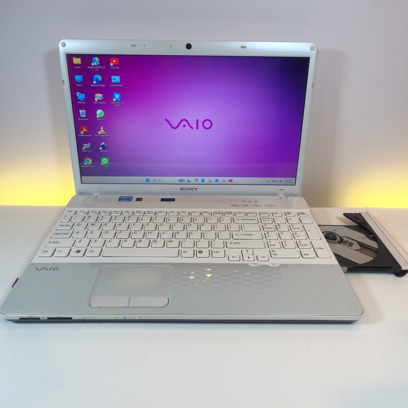 [Full Inspected and English OS PC] Sony VAIO VPCEH39FJ English Keyboard Core i5