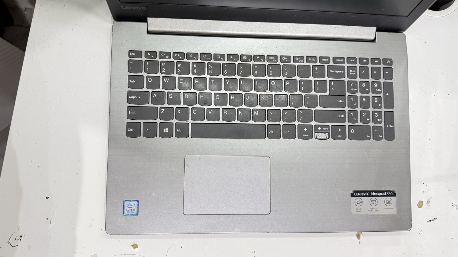 Lenovo Ideapad 330 Laptop Intel i3 8th Gen 15.6″ (It doesn’t have a hard drive)