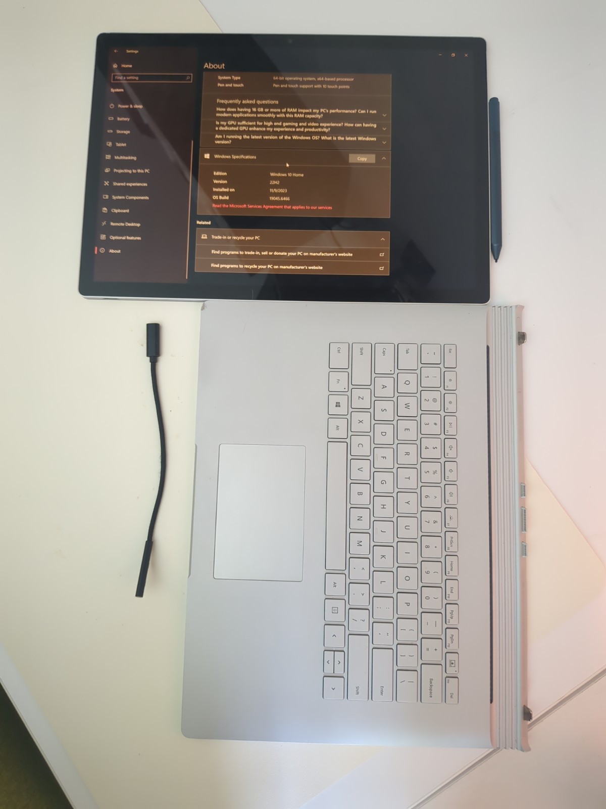 Microsoft Surface Book 2 15″ (16/512GB, i7-8650U, Nvidia GTX 1060 Mobile)