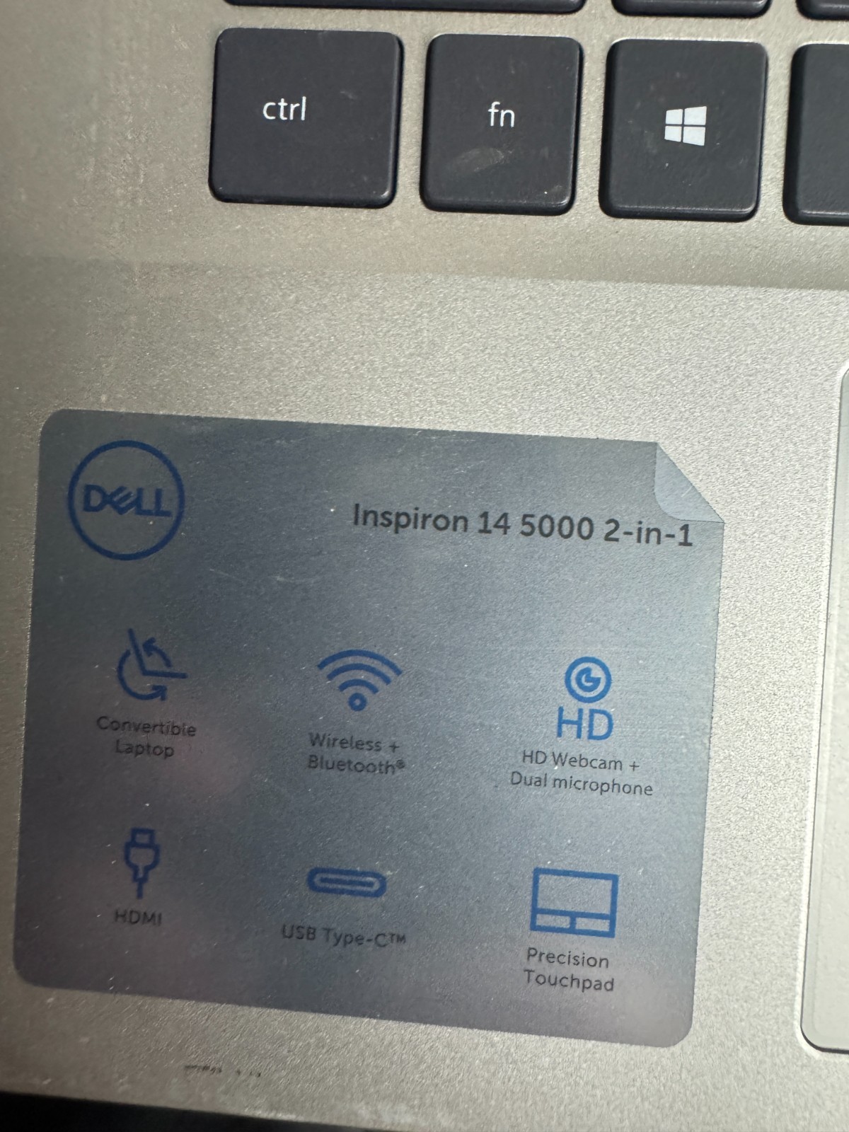 Dell Inspiron 14 2 in 1 Intel Core i3 Laptop for Parts/Repair #5660
