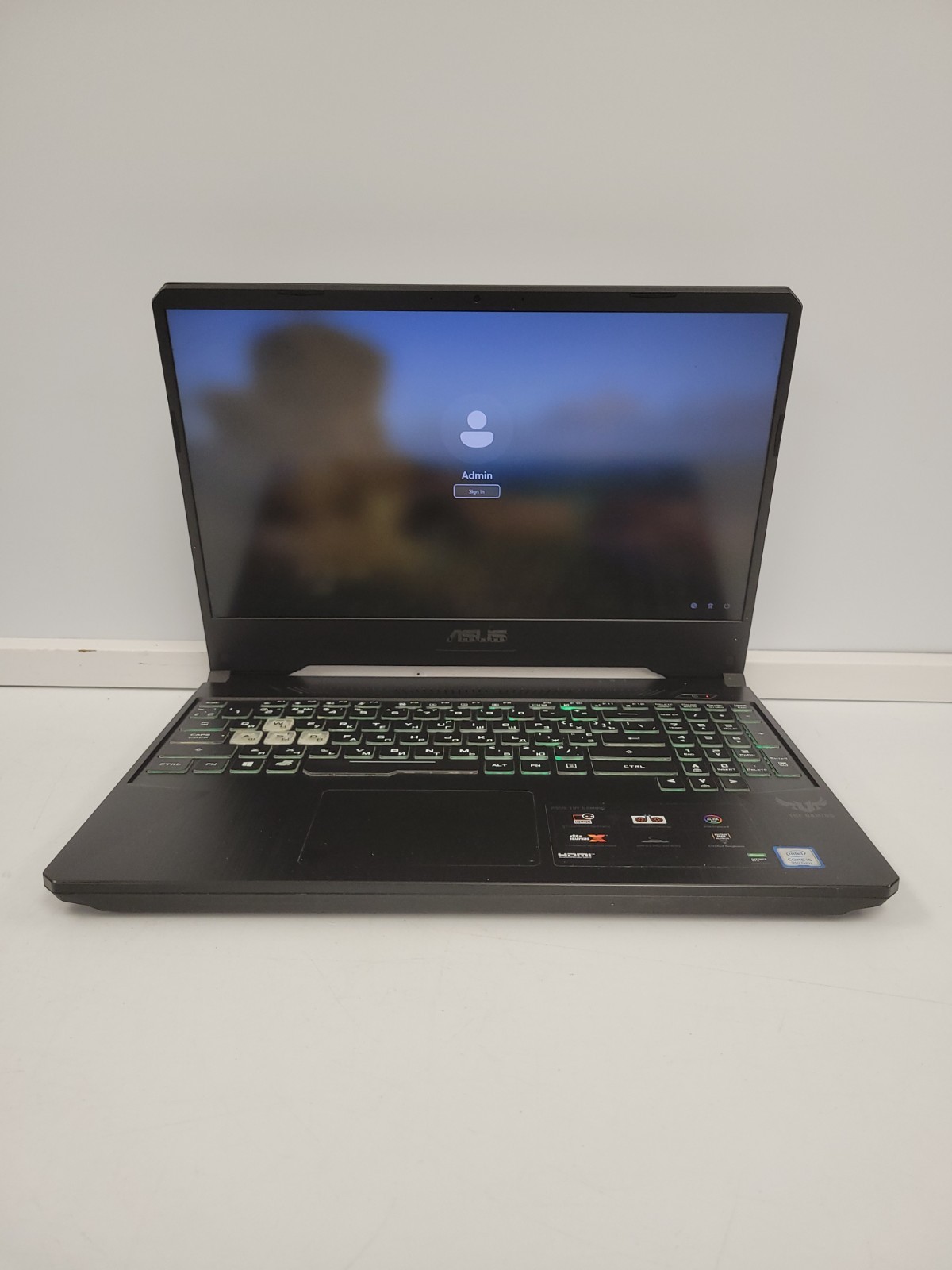 (80806-1) Asus FX505GT Laptop
