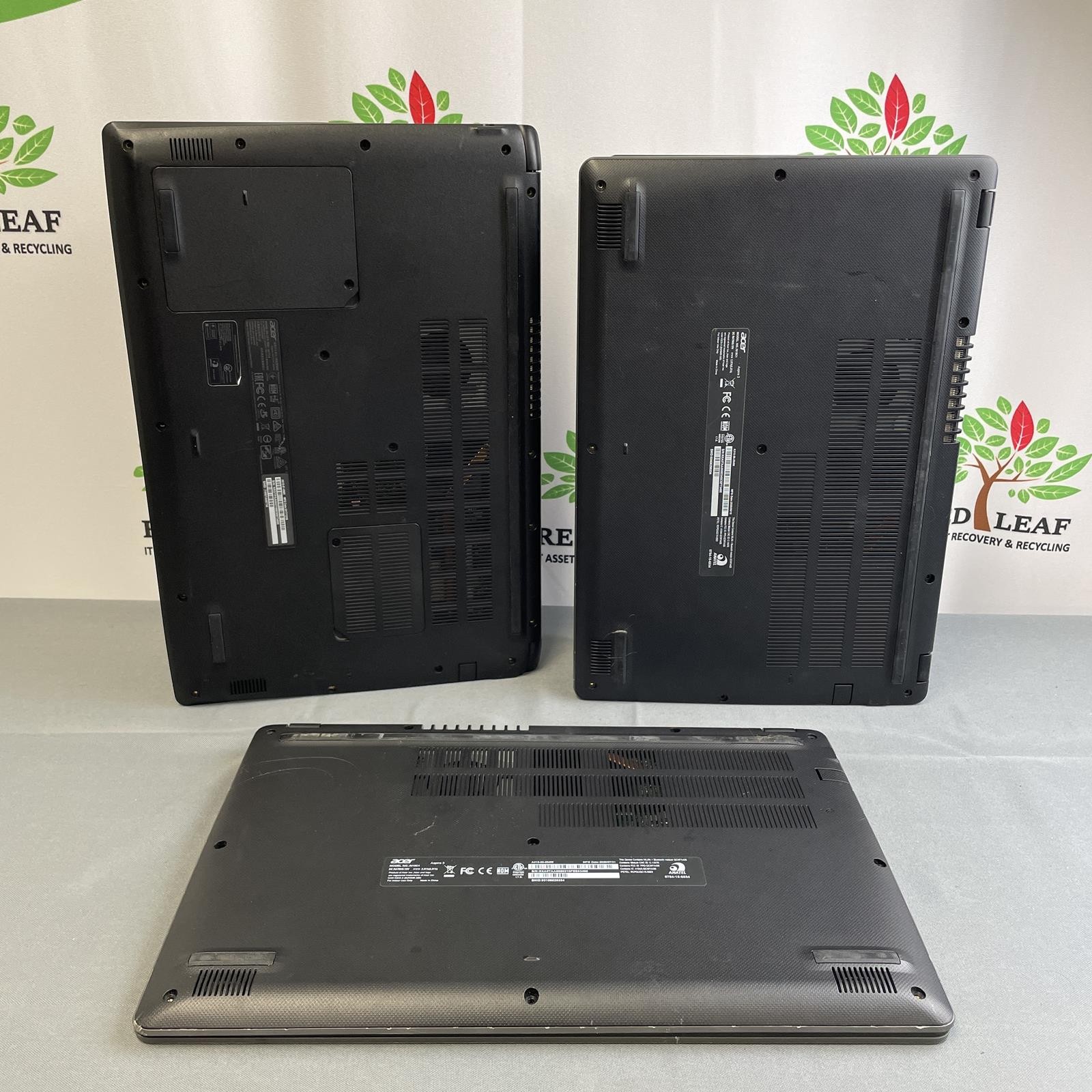 Lot of 3 Acer Aspire 3/5 15.6″ i5 Laptops AS-IS No SSD Mixed Models