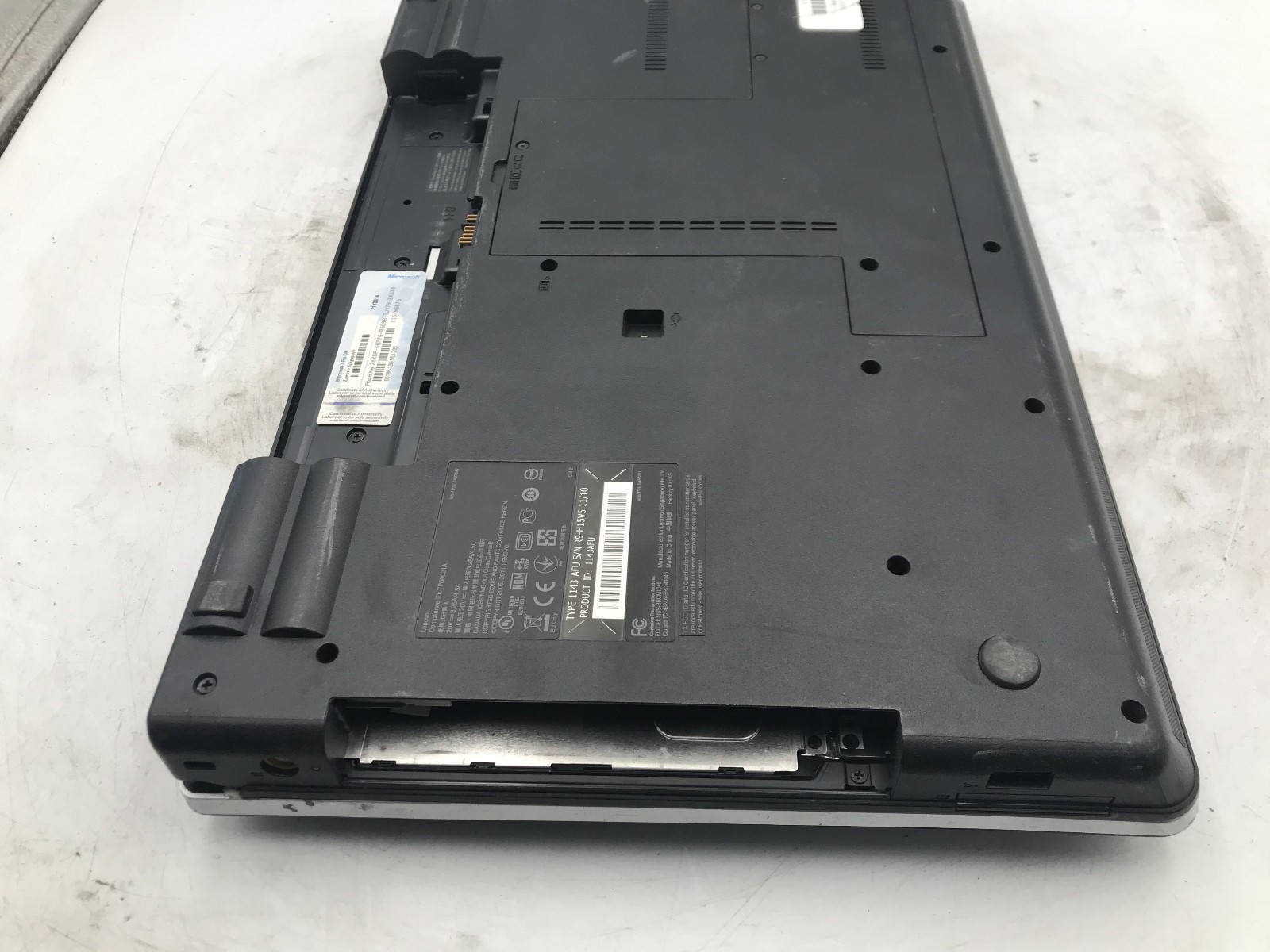 LENOVO THINKPAD E530 – BOOTS TO BIOS/BAD LCD – INTEL I5 2430M – NO RAM -READ- BB