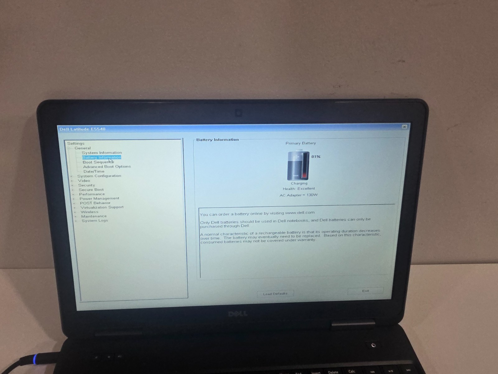 Dell Latitude E5540 Intel i5-4210U 4GB Webcam