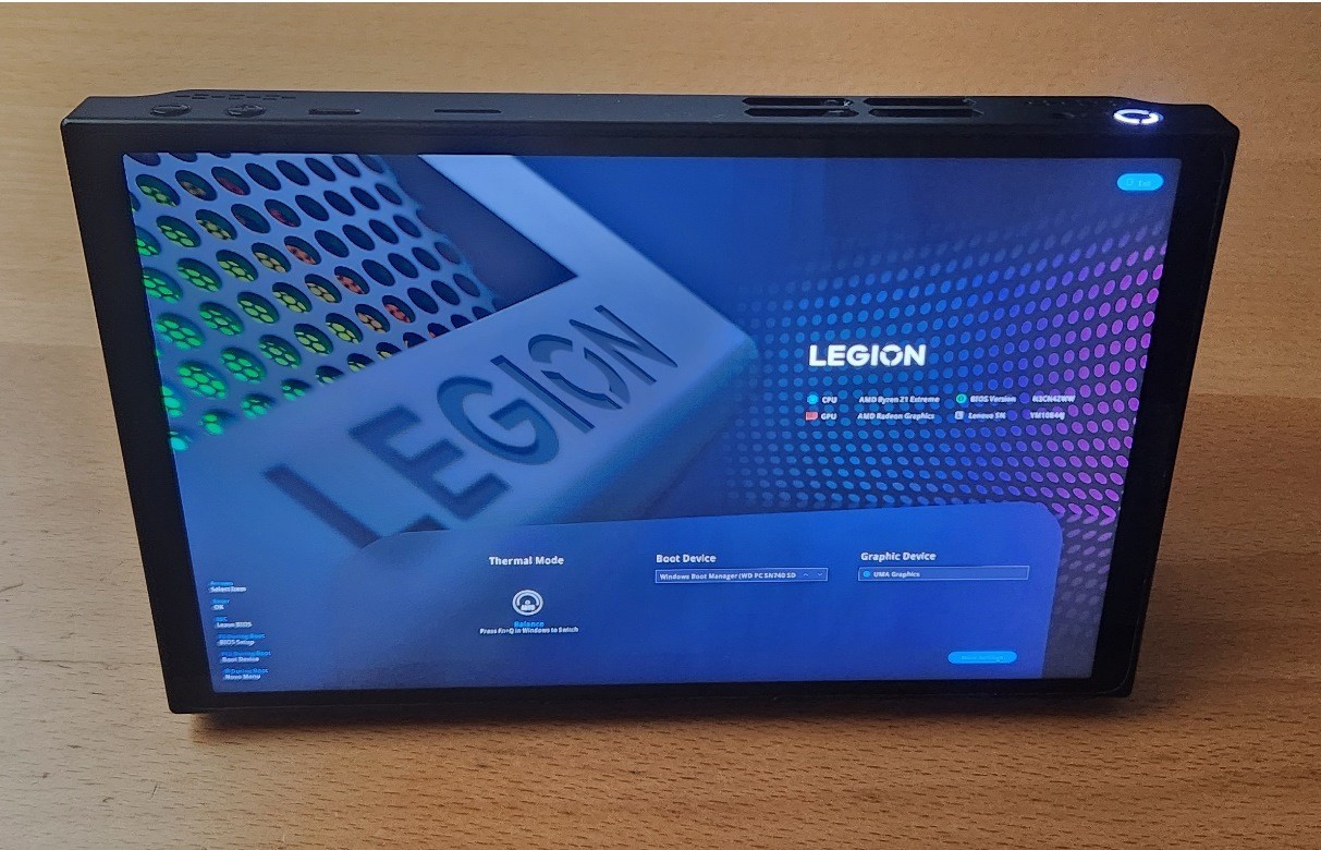 Lenovo Legion Go 1TB Ryzen Z1 Extreme 16GB RAM Handheld Gaming PC with Extra