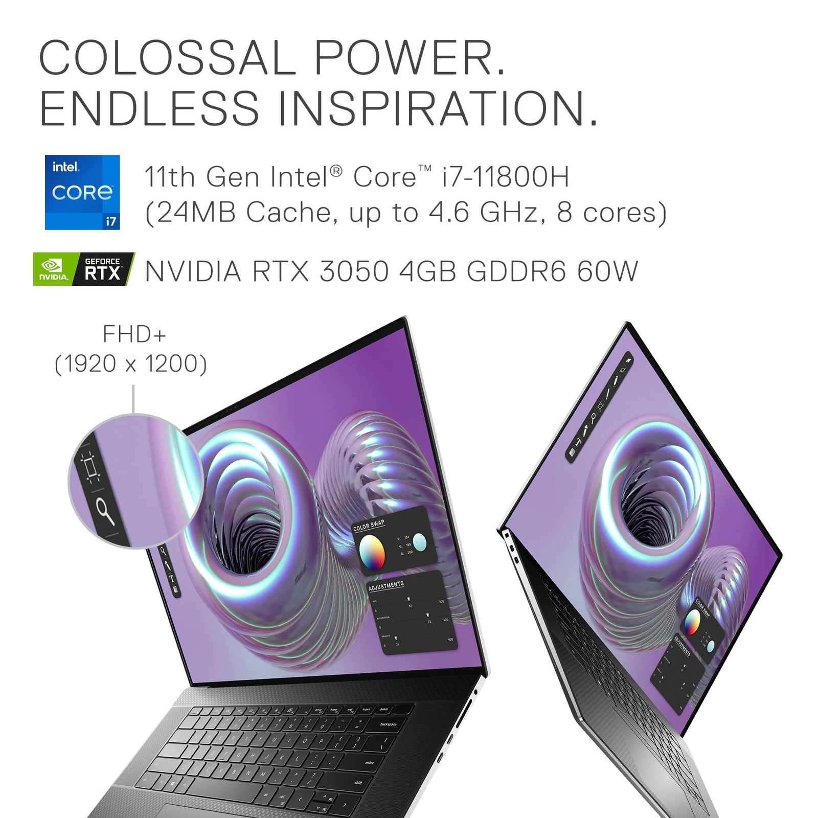 Dell XPS 17 9710 i7-11800H,16GB DDR4 RAM 1TB SSD RTX 3050 4GB GDDR6 Win11 Home