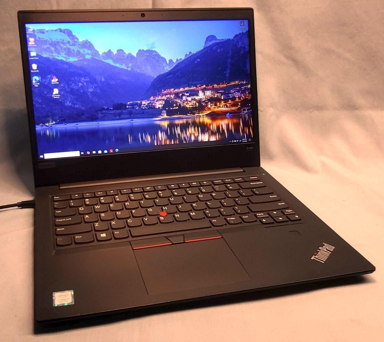 Lenovo ThinkPad E490 i7-8565U 256GB SSD+500GB HD 8GB RAM FHD IPS Win10P GRADE B+