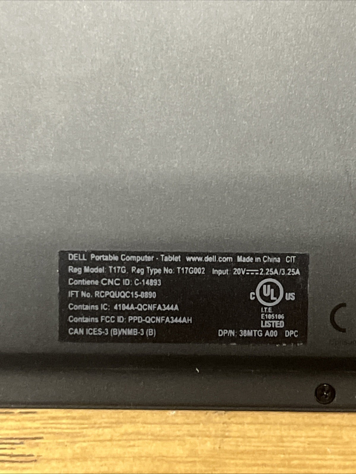 Dell Latitude 5290 2-in-1 Laptop/Tablet i3 8th Generation – Tablet Only