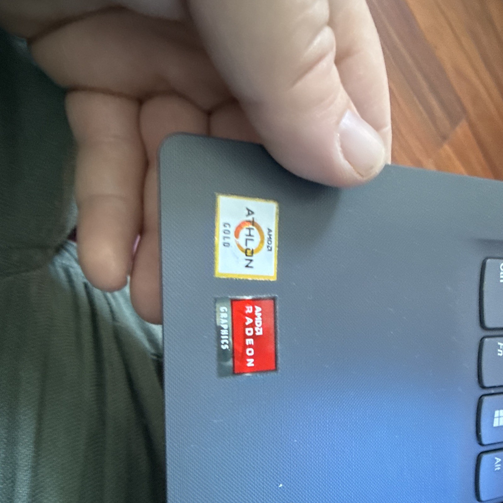 Lenovo 15.6 in Laptop AMD Athlon Gold Windows AMD Radeon Graphics Gray