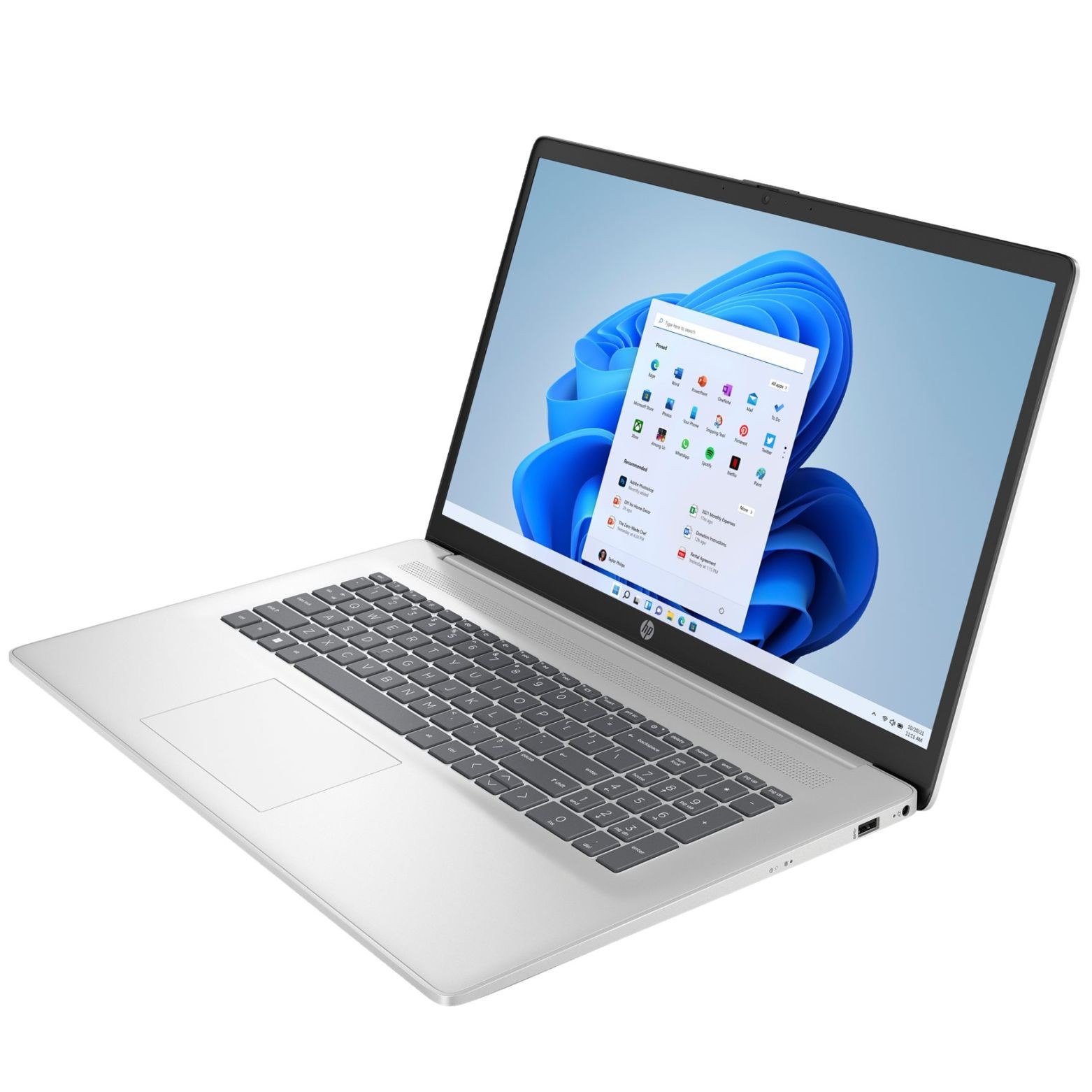 HP 17-cn3003dx 17.3″ HD+ Intel Core i3-N305 8 GB DDR4 256 GB SSD W11H Laptop, SL