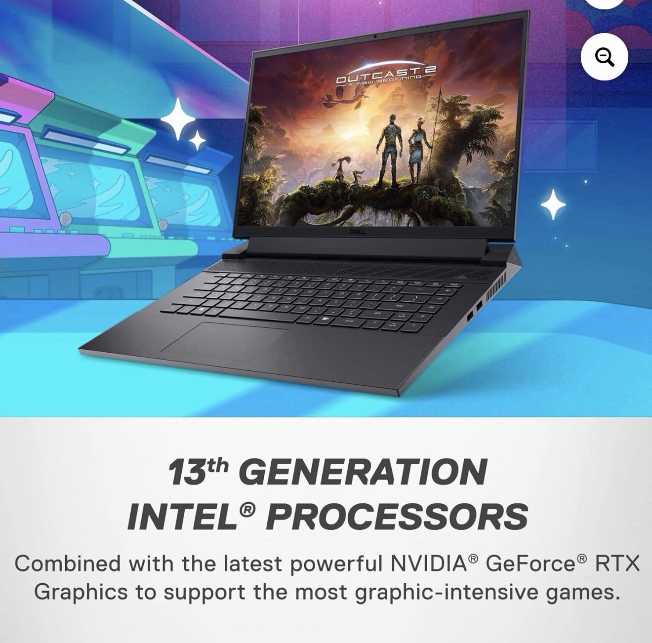Dell G16 7630 Gaming Laptop i9-13900HX, RTX 4070, 32GB DDR5, 1TB SSD, (OPEN BOX)