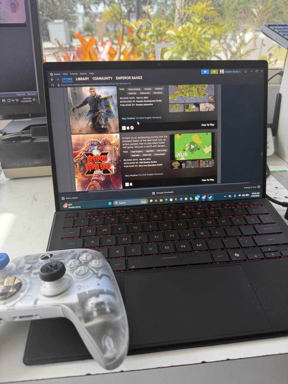 ASUS – ROG Flow Z13 13.4″ 2.5K 180Hz Touch-Screen Gaming Laptop – Copilot+ PC –