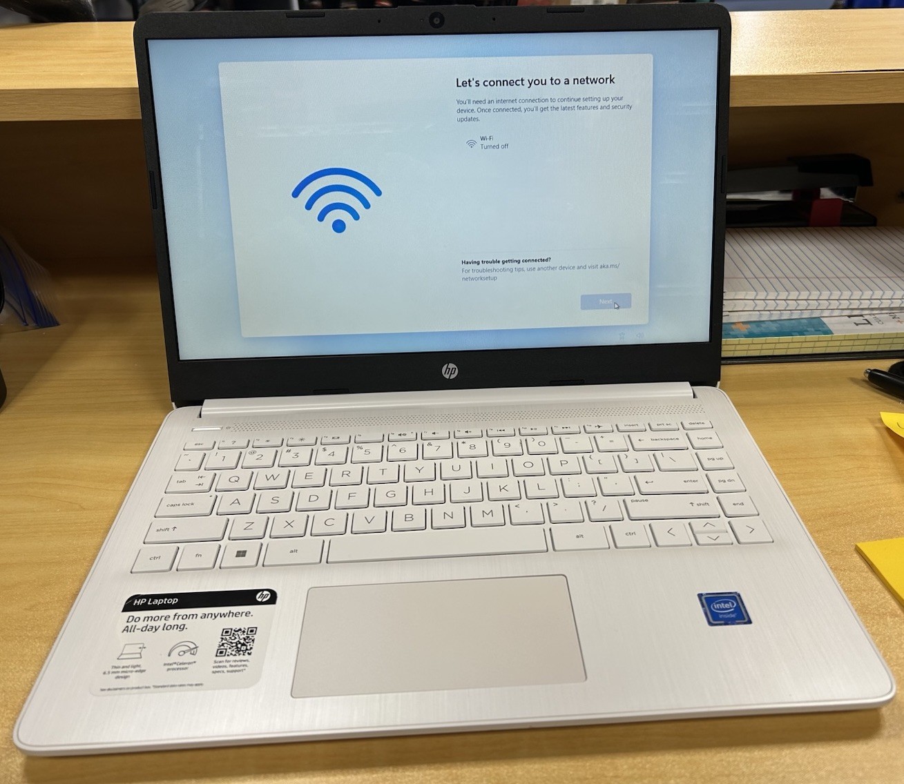 HP Laptop Model 14-dq0052dx 12″ Intel Celeron